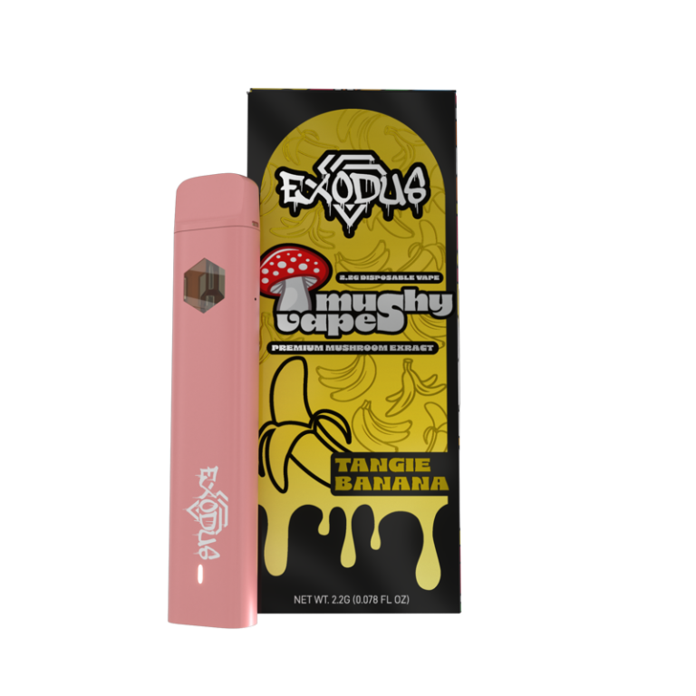 Exodus Mushy Vapes- Tangie Banana 2.2G disposable