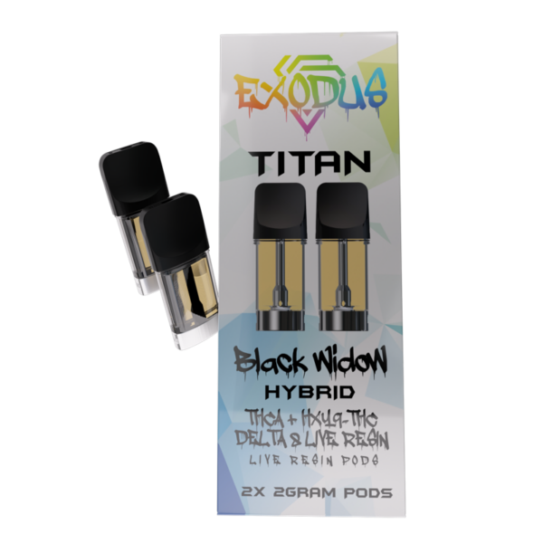 Titan Black Widow refill pods refill 2G 2pack