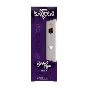 Zooted Grape Ape 3.5G disposable by Exodus