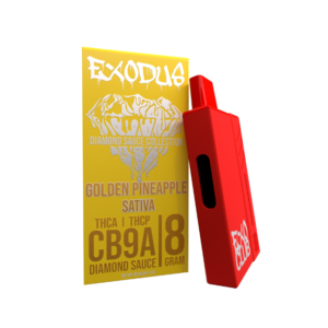 Golden Pineapple CB9A + THC-A Disposable 8G
