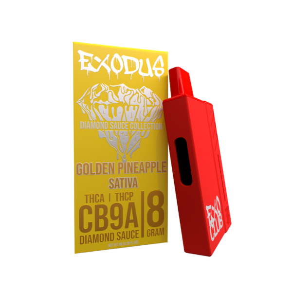 Golden Pineapple CB9A + THC-A Disposable 8G