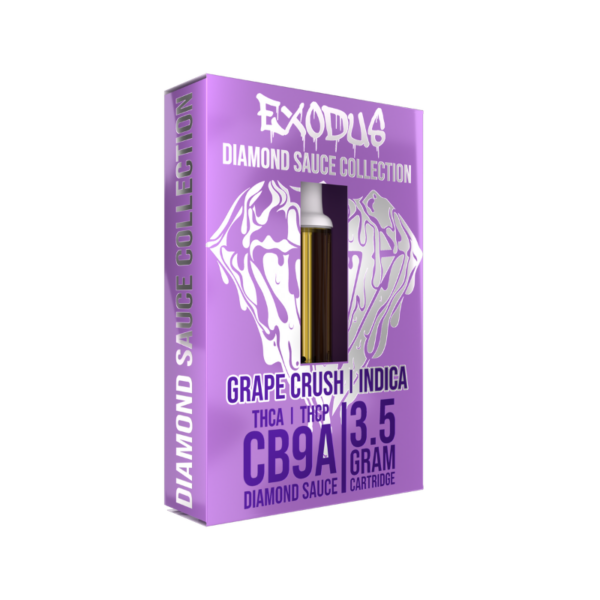 Grape Crush CBD9A + THCA Cartridge 35G