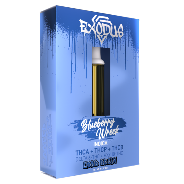 Blueberry Wreck Zooted Zeries- 2G cartridge