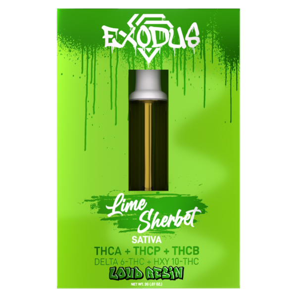 Lime Sherbet 2G Cartridge by Exodus
