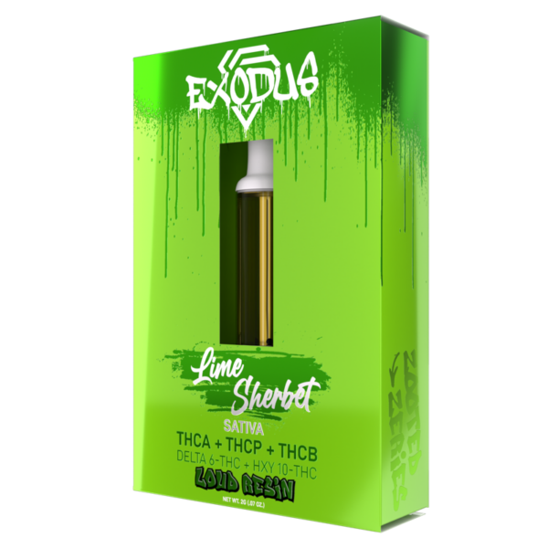 Zooted Lime Sherbet 2G Cartridge by Exodus