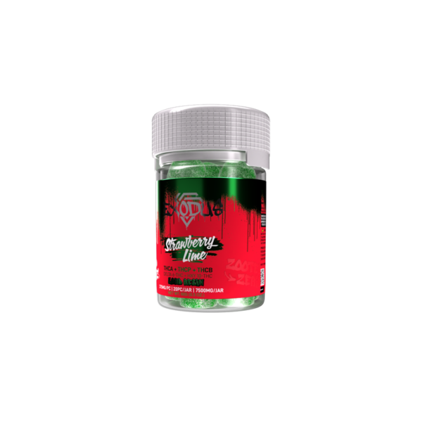 Zooted Zeries- Strawberry Lime Gummies by Exodus