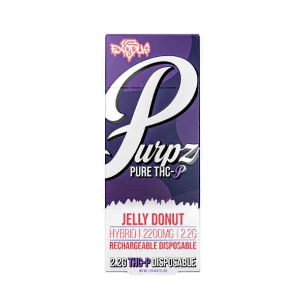 Jelly Donut Purpz Pure THC-P Disposable 2.2g