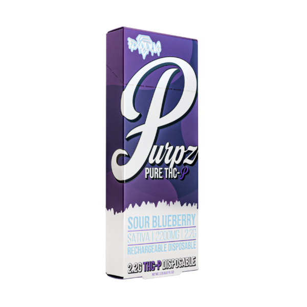 Sour Blue Berries Purpz Pure THC-P Disposable
