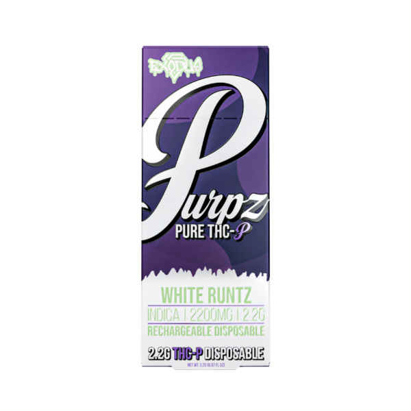 White Runtz Purpz THC-P Disposable 2.2G 2
